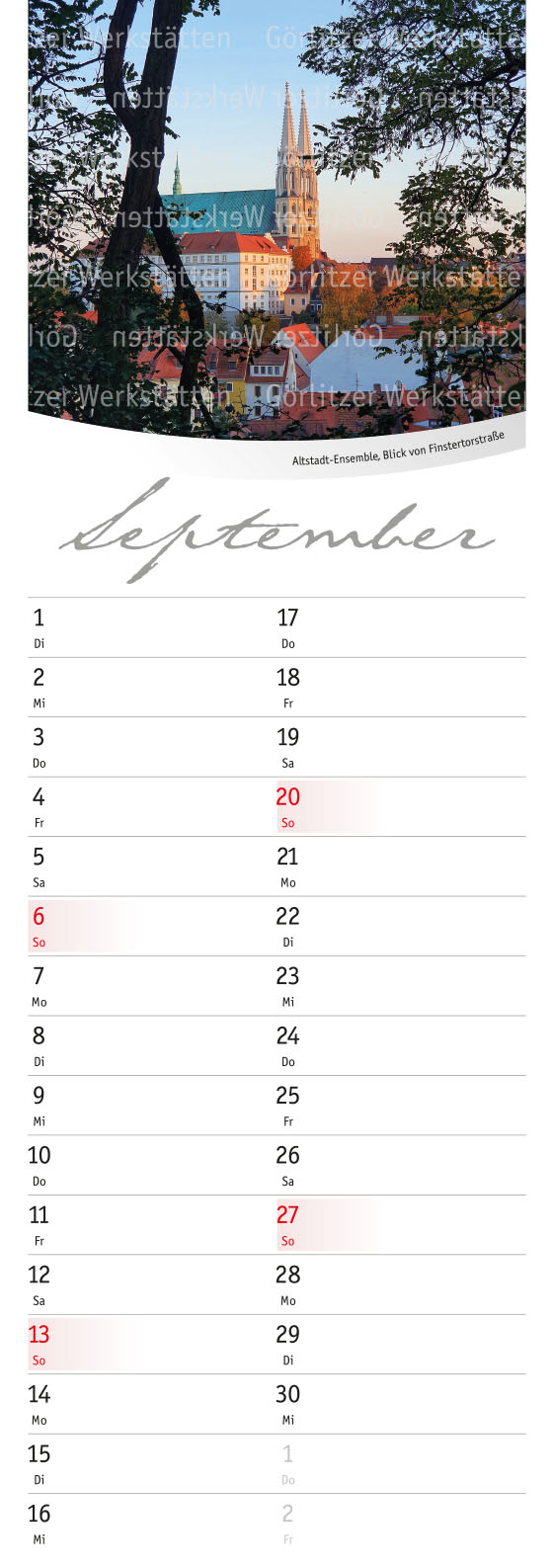 Foto-Küchenkalender 2026