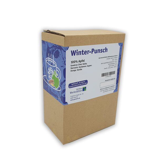 Apfel-Winterpunsch – 1,5 Liter Bag in Box